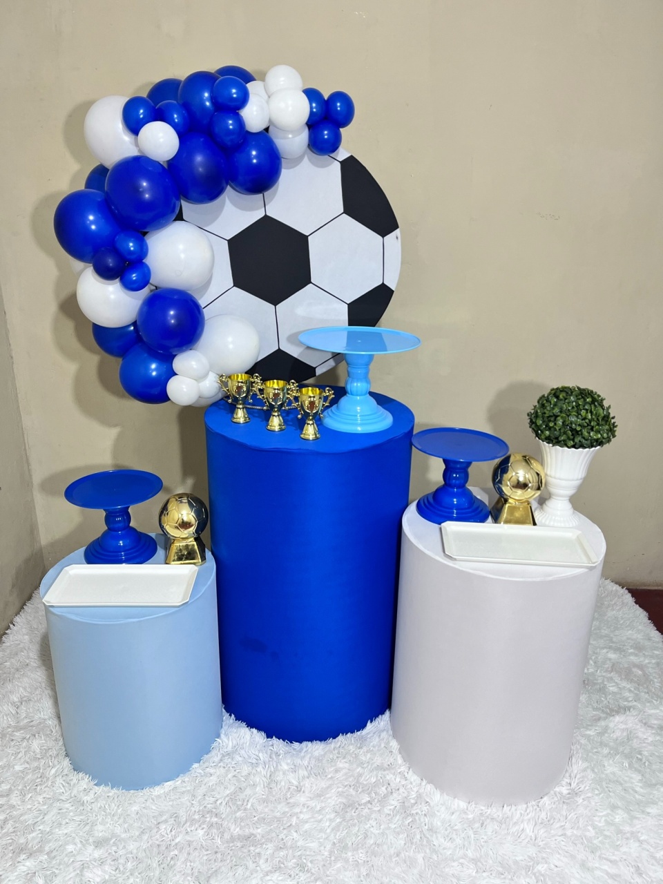 Futebol -  Mini Festa Na Mesa - Kit Festão - PEGUE E MONTE CATALAGO VEM FESTEJAR PALMAS