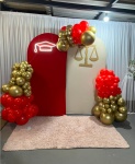 Cenário Formatura de Direito Com Balões - imagem 2