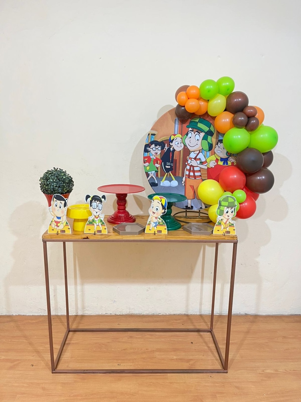 Turma Do Chaves  - Mini Festa - Kit Comemore - PEGUE E MONTE CATALAGO VEM FESTEJAR PALMAS