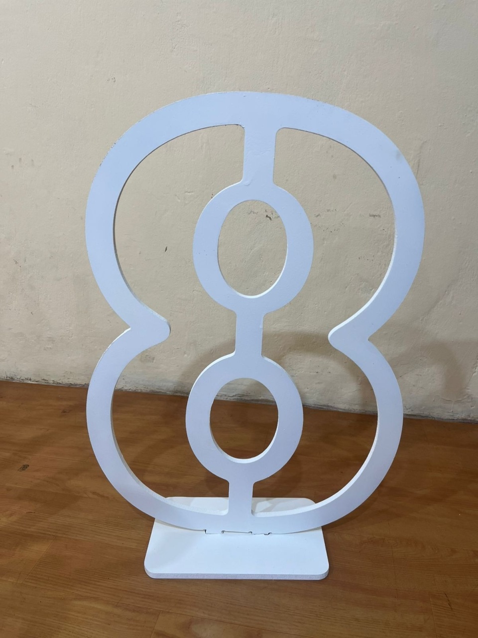 Numero 8 Mdf Branco - PEGUE E MONTE CATALAGO VEM FESTEJAR PALMAS