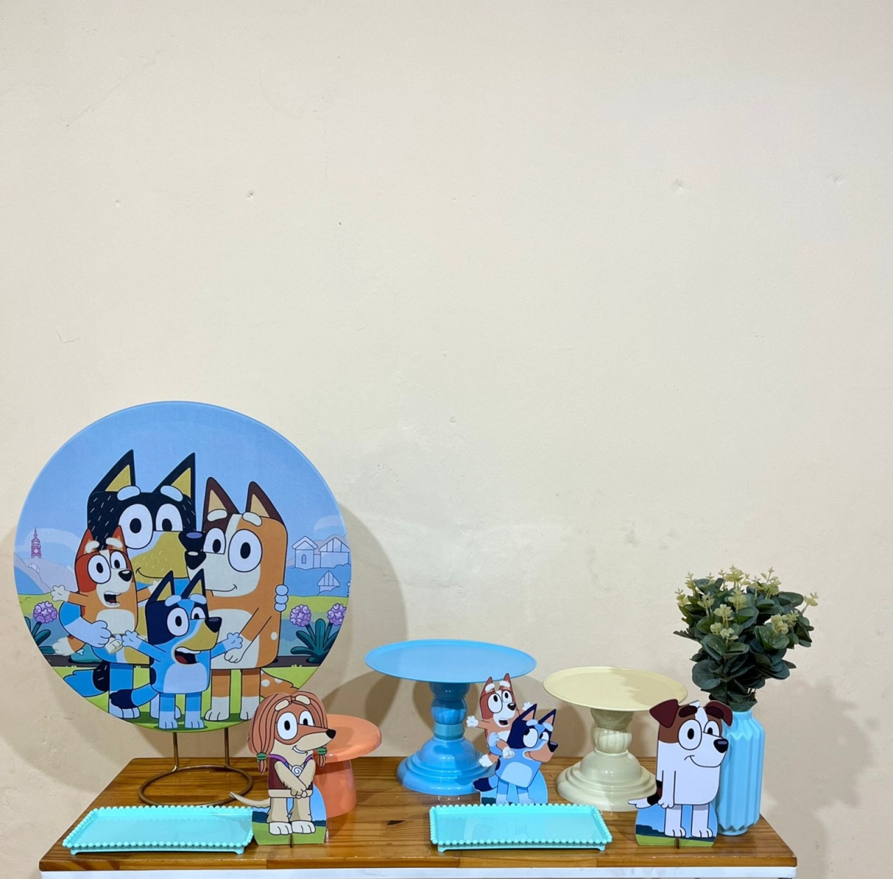 Blue E Bingo - Mini Festa - Kit Parabéns (Cópia 1) - PEGUE E MONTE CATALAGO VEM FESTEJAR PALMAS