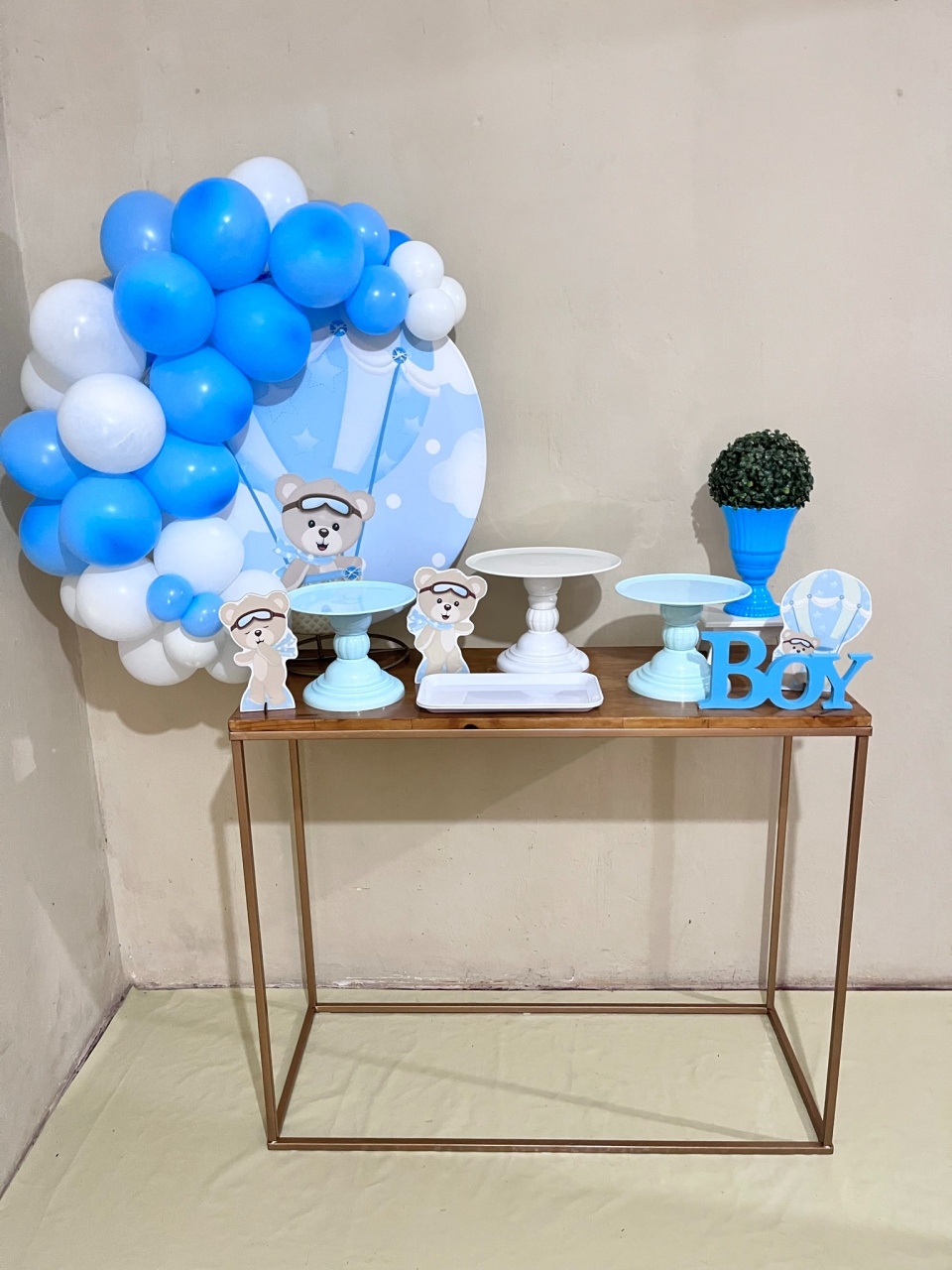 Urso Baloeiro - Mini Festa - Kit Comemore - PEGUE E MONTE CATALAGO VEM FESTEJAR PALMAS