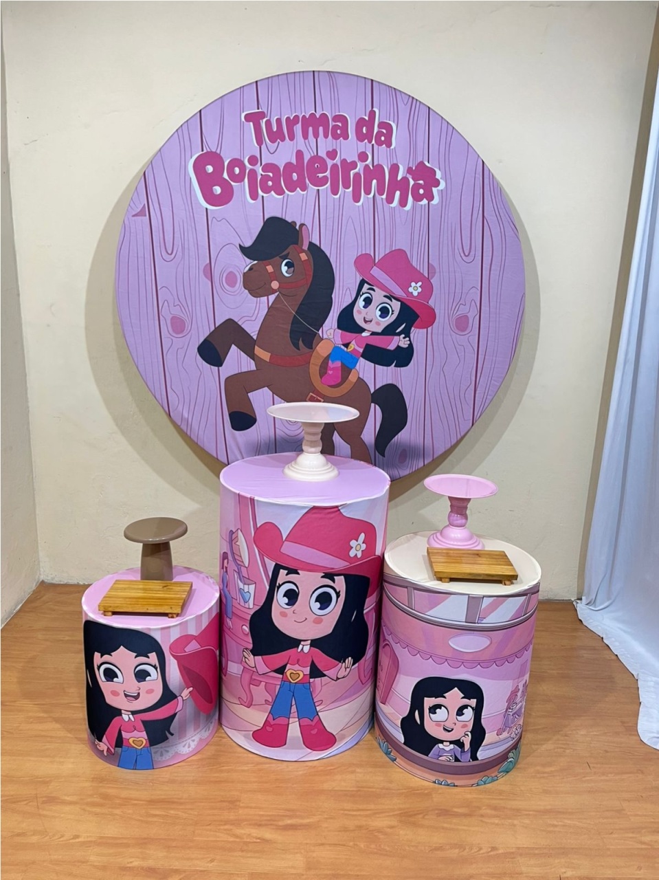 Boiaderinha - Festa Completa - Kit Parabéns - PEGUE E MONTE CATALAGO VEM FESTEJAR PALMAS