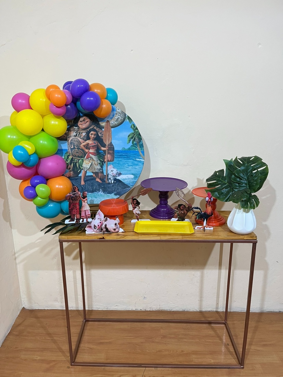 Moana Juvenil - Mini Kit Comemore - PEGUE E MONTE CATALAGO VEM FESTEJAR PALMAS