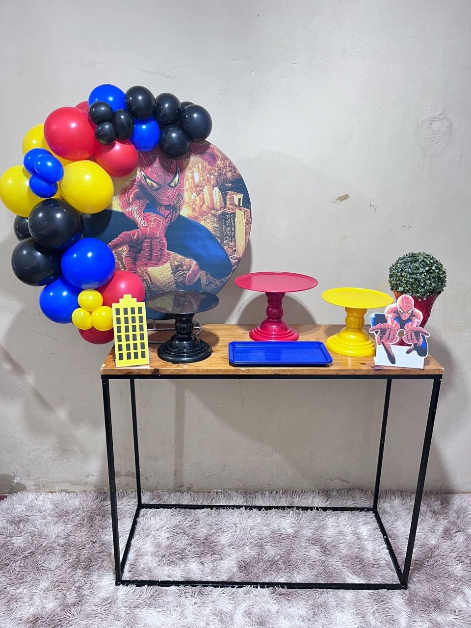 Homem Aranha - Kit Comemore - PEGUE E MONTE CATALAGO VEM FESTEJAR PALMAS
