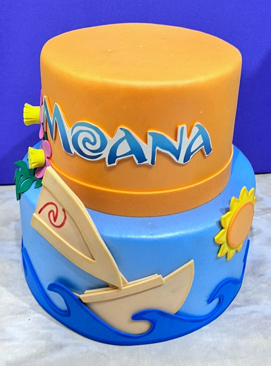 Bolo Fake - Moana  - PEGUE E MONTE CATALAGO VEM FESTEJAR PALMAS