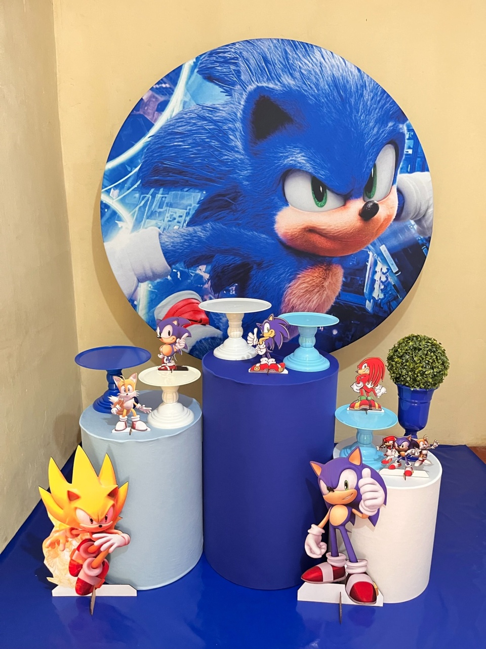 Sonic - Completa - Kit Festejar  - PEGUE E MONTE CATALAGO VEM FESTEJAR PALMAS