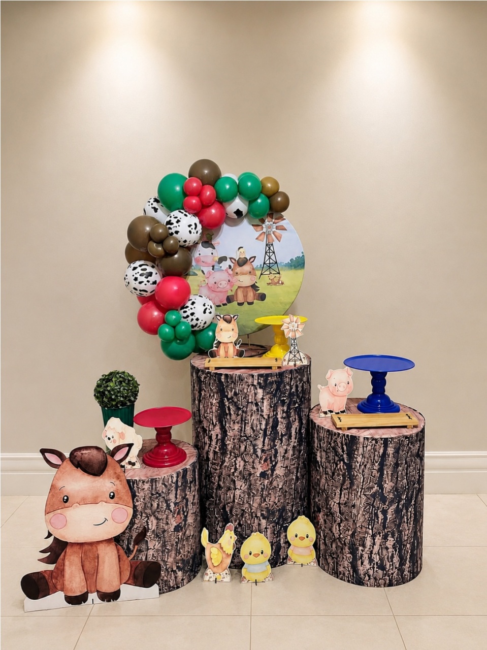 Fazendinha Menino - Mini Festa - Kit Festão - PEGUE E MONTE CATALAGO VEM FESTEJAR PALMAS