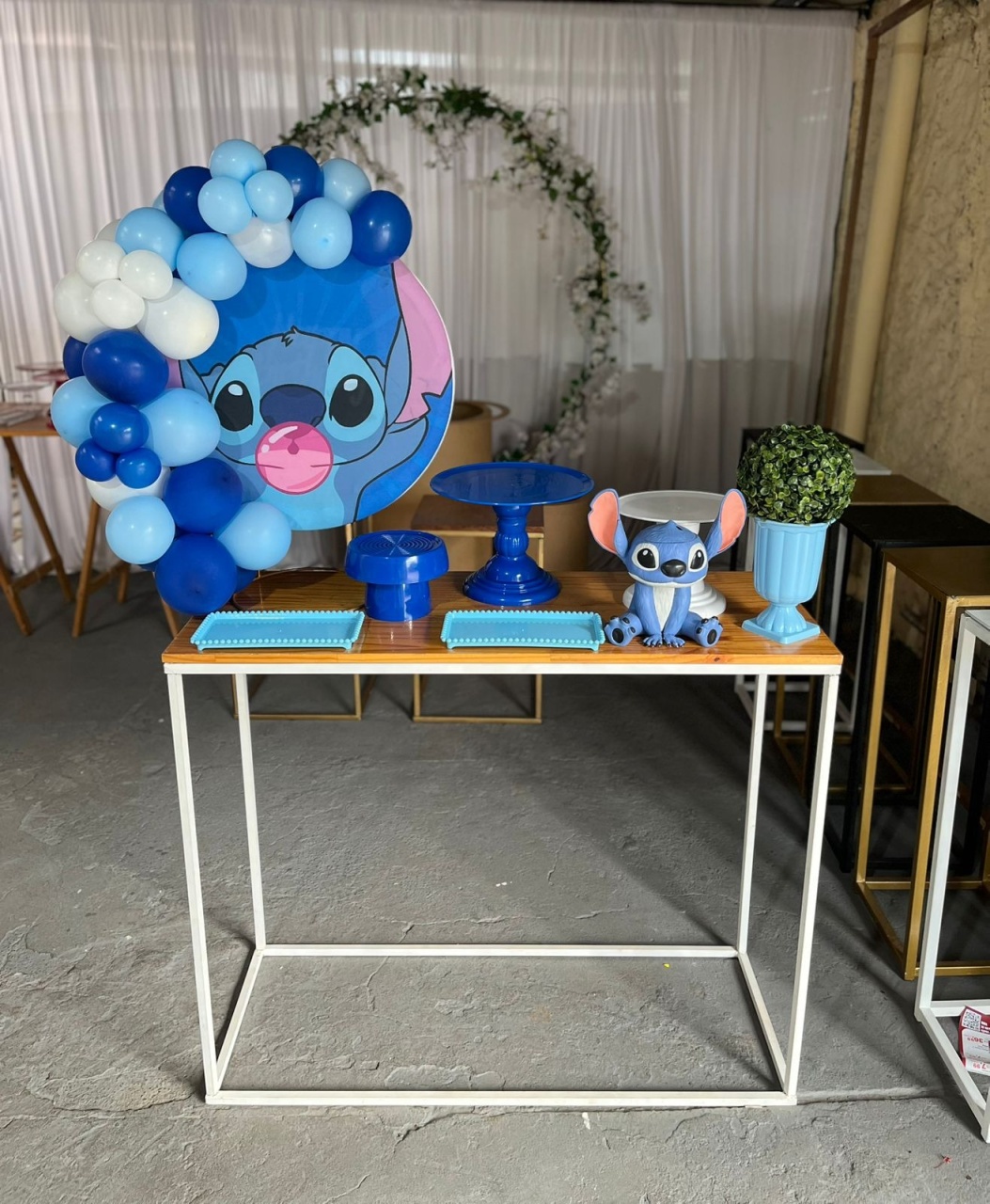 Stitch 1 - Mini Festa - Kit Comemore   - PEGUE E MONTE CATALAGO VEM FESTEJAR PALMAS