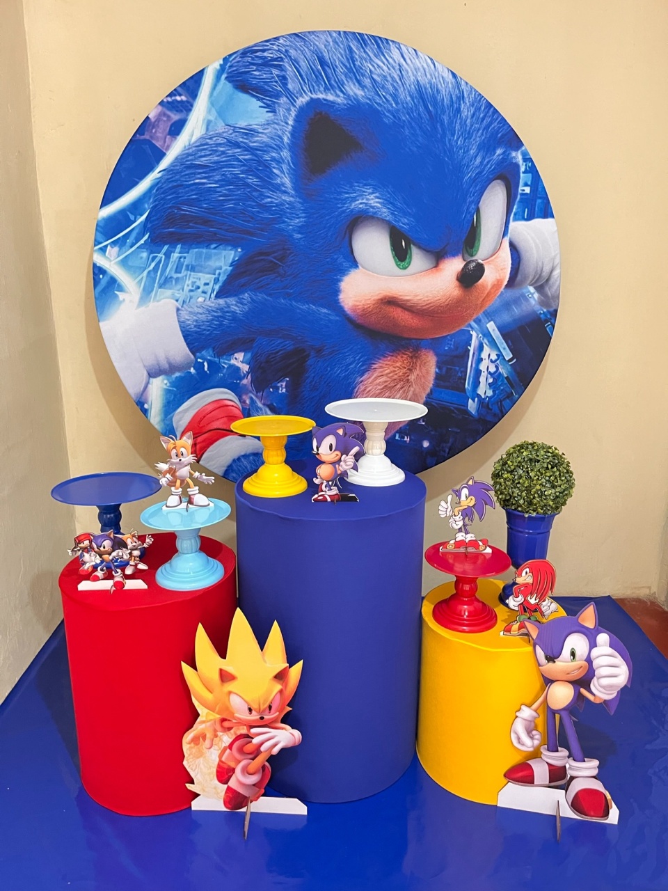 Sonic - Completa - Kit Festejar - PEGUE E MONTE CATALAGO VEM FESTEJAR PALMAS
