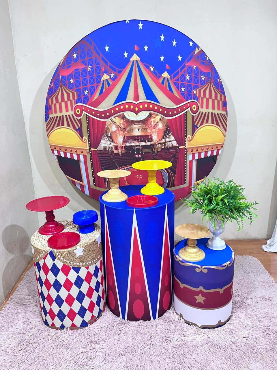 Circo Menino - Festa Completa - Kit Festejar - PEGUE E MONTE CATALAGO VEM FESTEJAR PALMAS
