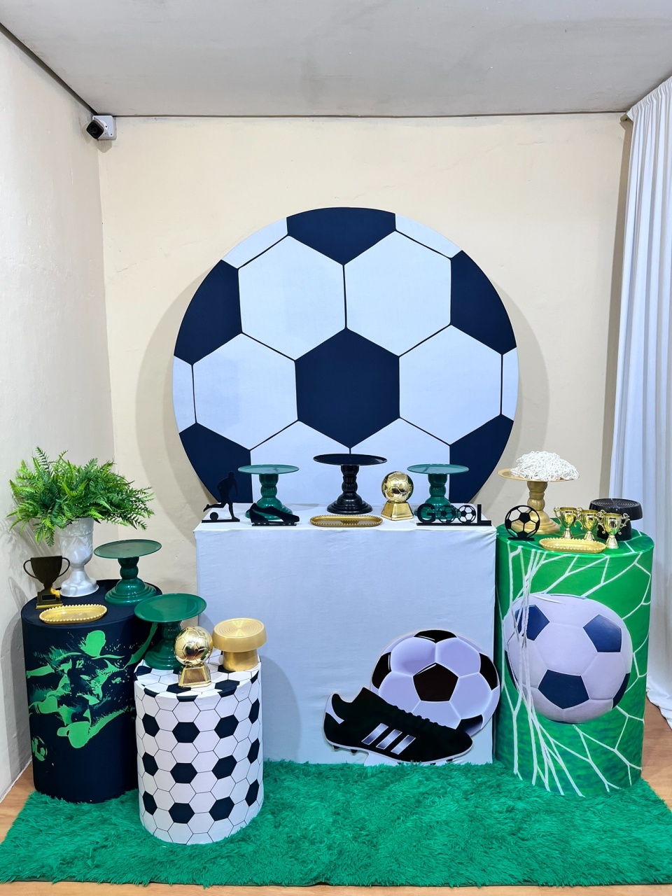 Futebol Verde - Festa Completa  - Kit Comemore  - PEGUE E MONTE CATALAGO VEM FESTEJAR PALMAS