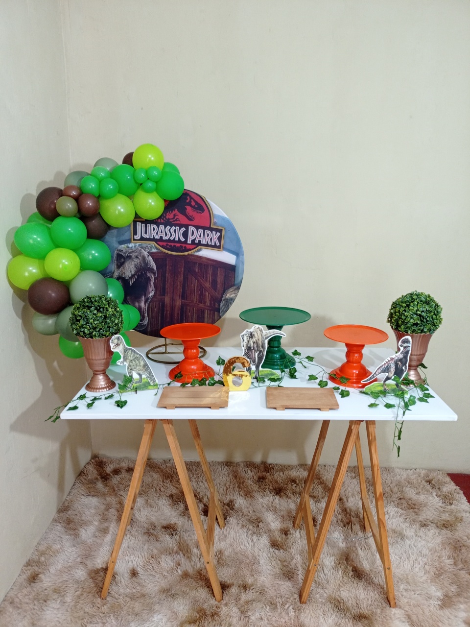 Dinossauros  - Mini Festa - Kit Comemore - PEGUE E MONTE CATALAGO VEM FESTEJAR PALMAS