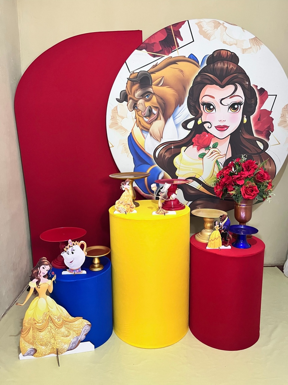 Princesa Bela E A Fera - Festa Completa - Kit Comemore 1 - PEGUE E MONTE CATALAGO VEM FESTEJAR PALMAS
