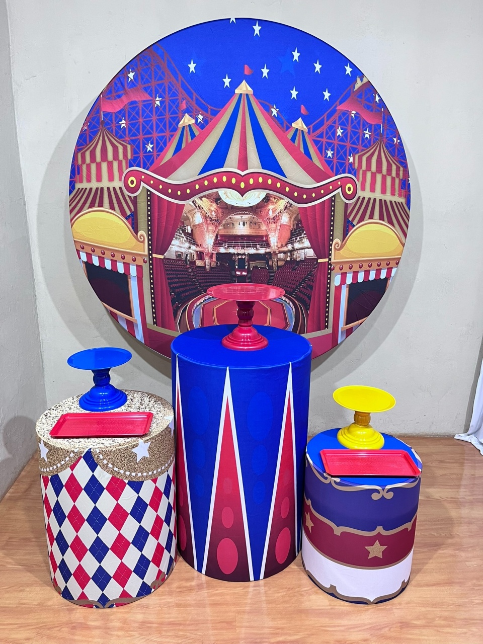 Circo Menino - Festa Completa - Kit Parabéns - PEGUE E MONTE CATALAGO VEM FESTEJAR PALMAS