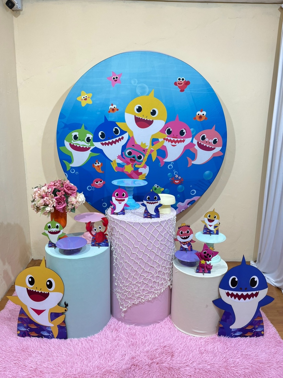 Baby Shark - Festa Completa - Kit Festejar - PEGUE E MONTE CATALAGO VEM FESTEJAR PALMAS
