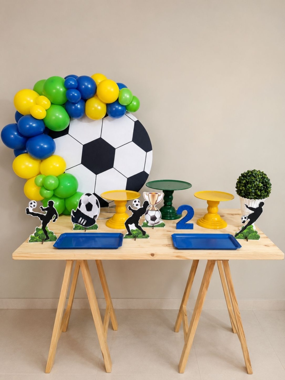 Bola - Copa Do Mundo - - Mini Festa - Kit Comemore - PEGUE E MONTE CATALAGO VEM FESTEJAR PALMAS
