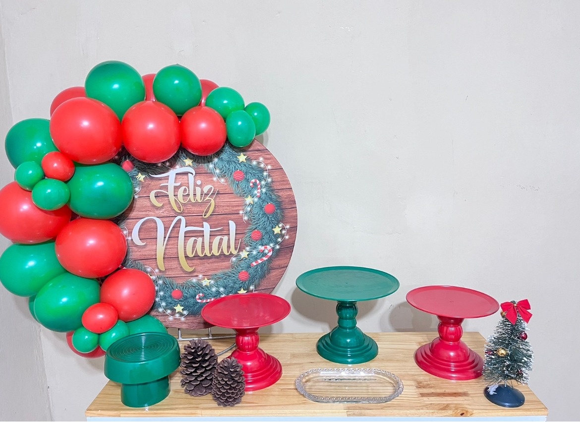 Mini Festa - Kit Festejar - Decorações Natalinas - 2025   - PEGUE E MONTE CATALAGO VEM FESTEJAR PALMAS