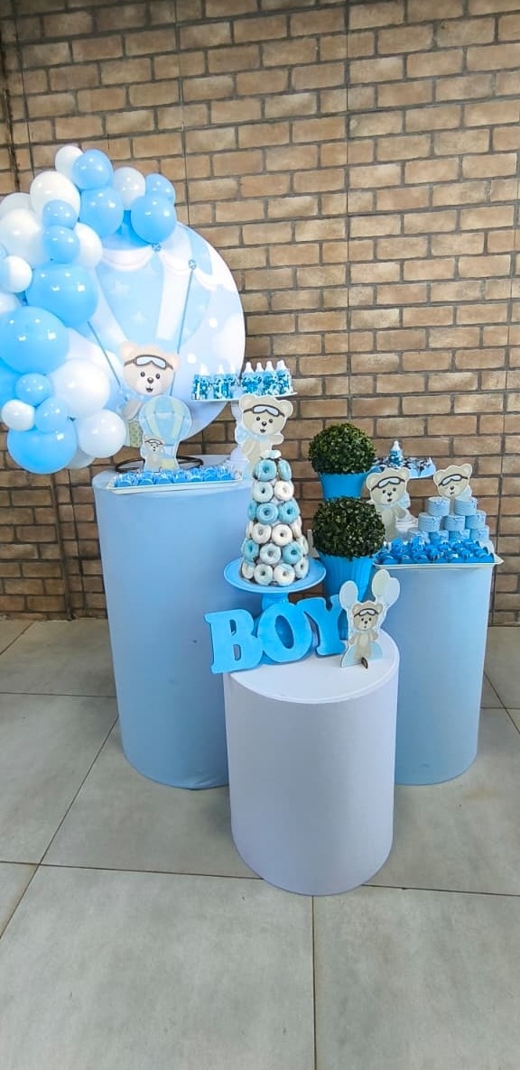 Urso Baloeiro - Mini Festa - Kit Festão - PEGUE E MONTE CATALAGO VEM FESTEJAR PALMAS