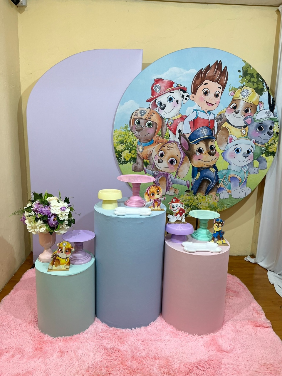 Patrulha Canina Candy - Completa - Kit Comemore 1 - PEGUE E MONTE CATALAGO VEM FESTEJAR PALMAS