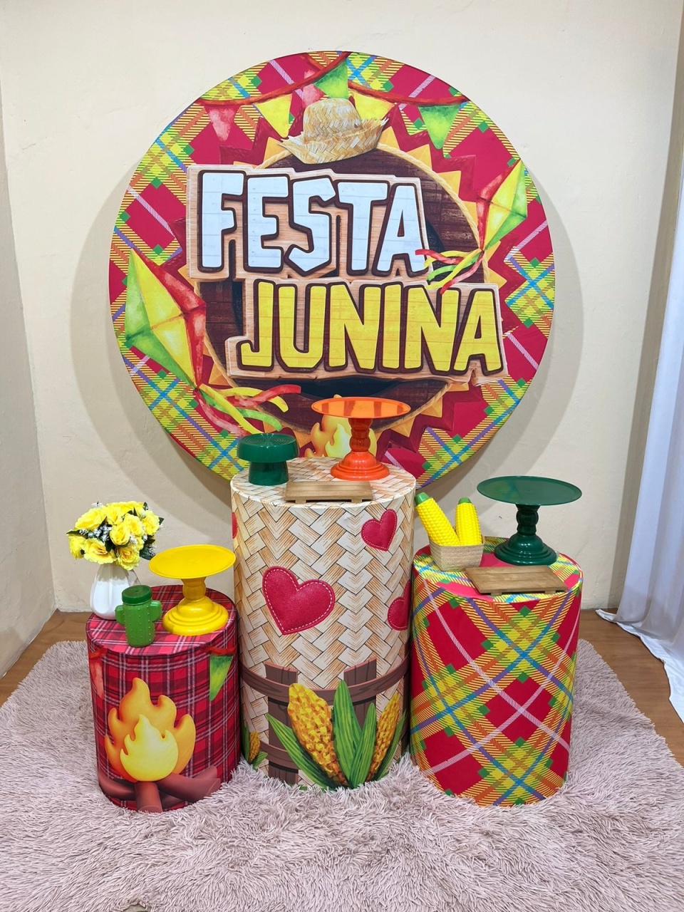 Junino Kit 4 - Festa Completa - Festejar  - PEGUE E MONTE CATALAGO VEM FESTEJAR PALMAS