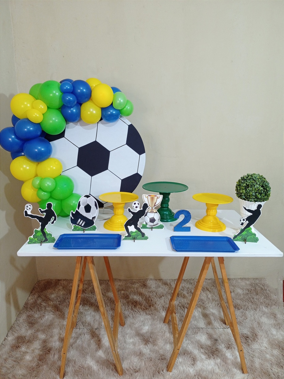 Copa Do Mundo Futebol  - Mini Festa - Kit Comemore - PEGUE E MONTE CATALAGO VEM FESTEJAR PALMAS