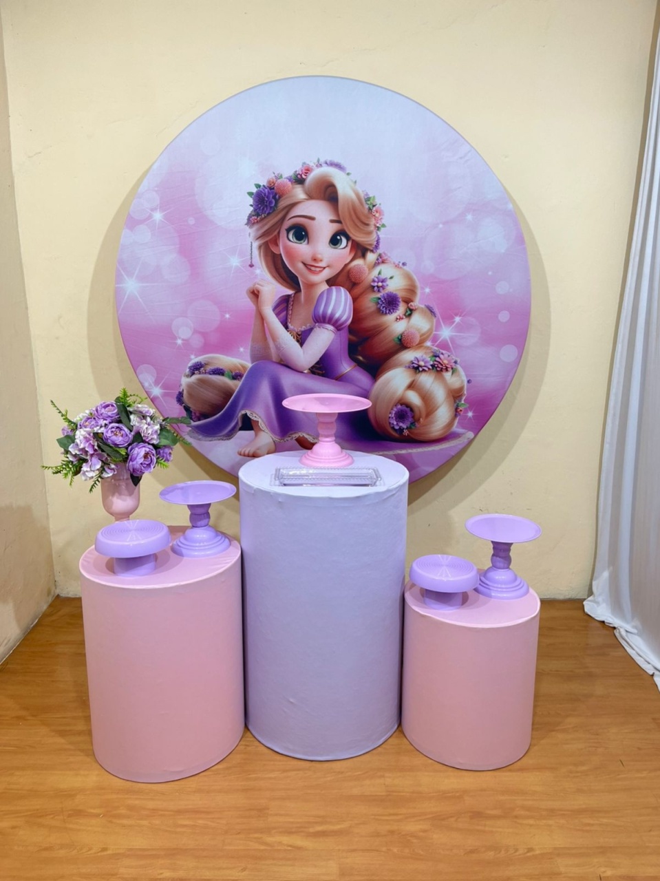Rapunzel - Festa Completa - Kit Festejar Com Balões - PEGUE E MONTE CATALAGO VEM FESTEJAR PALMAS