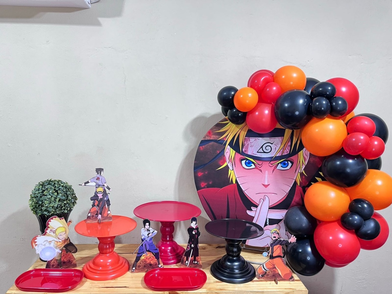 Naruto - Mini Festa - Kit Festejar - PEGUE E MONTE CATALAGO VEM FESTEJAR PALMAS