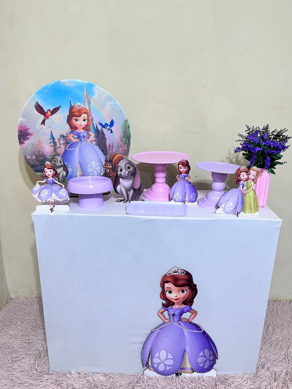 Princesa Sofia - Mini Festa - Festão Com Balões - PEGUE E MONTE CATALAGO VEM FESTEJAR PALMAS