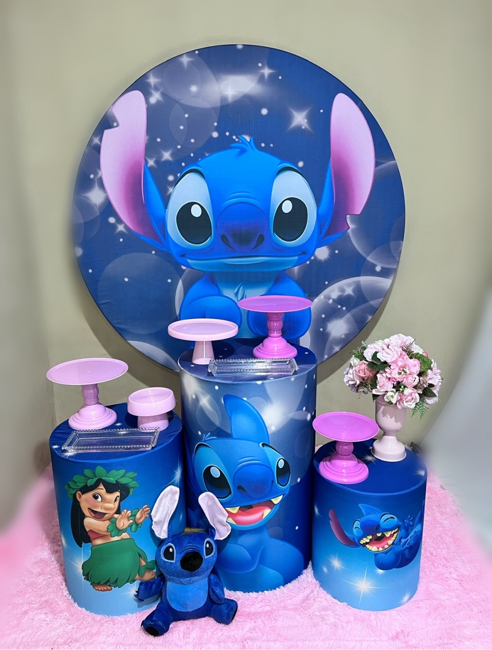 Stitch   - Festa Completa - Kit Festejar - PEGUE E MONTE CATALAGO VEM FESTEJAR PALMAS