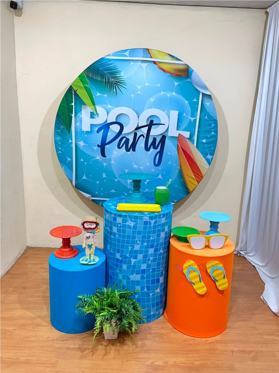 Pool Party Menino - Festa Completa - Kit Festejar - PEGUE E MONTE CATALAGO VEM FESTEJAR PALMAS