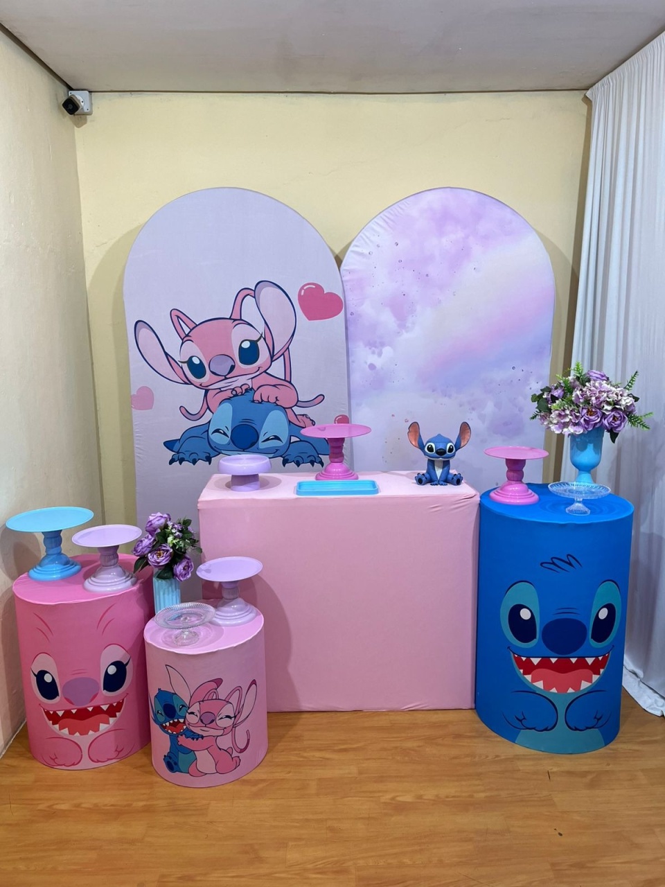 Stitch  E Angel - Festa Completa - Kit Festão - PEGUE E MONTE CATALAGO VEM FESTEJAR PALMAS