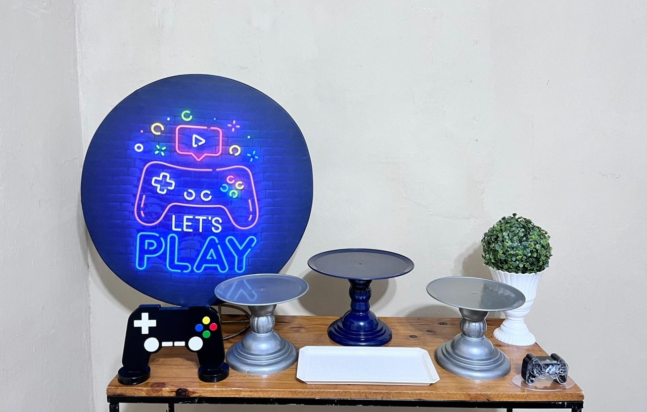 Video Game - Mini Festa - Kit Parabéns - PEGUE E MONTE CATALAGO VEM FESTEJAR PALMAS