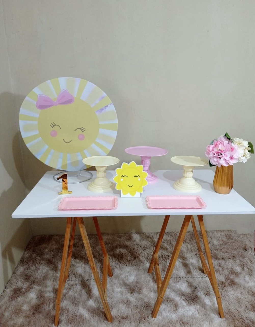 Solzinho Menina - Mini Festa - Kit Comemore - PEGUE E MONTE CATALAGO VEM FESTEJAR PALMAS