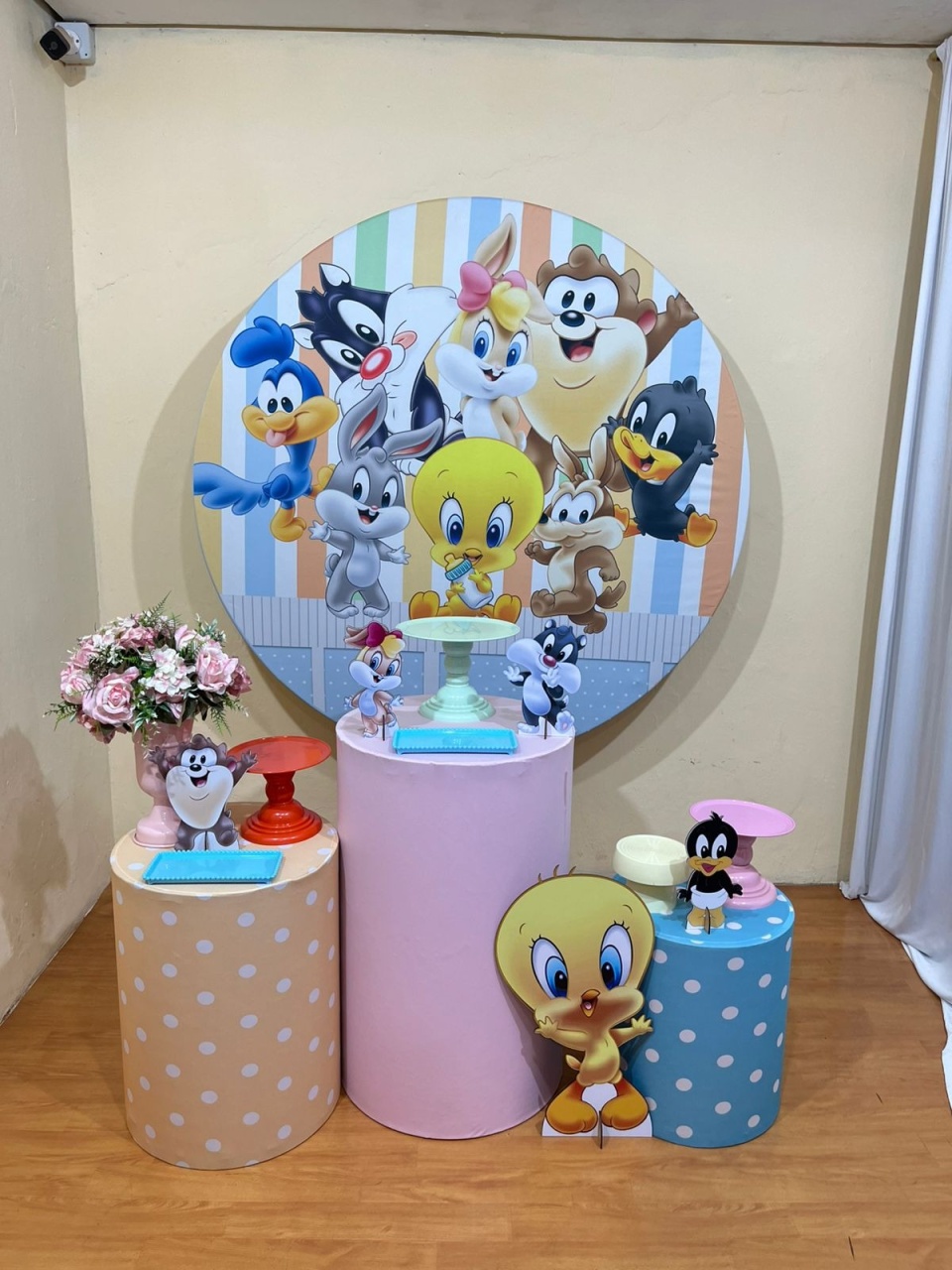 Baby Looney Tunes Menina - Festa Completa - Kit Festejar  - PEGUE E MONTE CATALAGO VEM FESTEJAR PALMAS