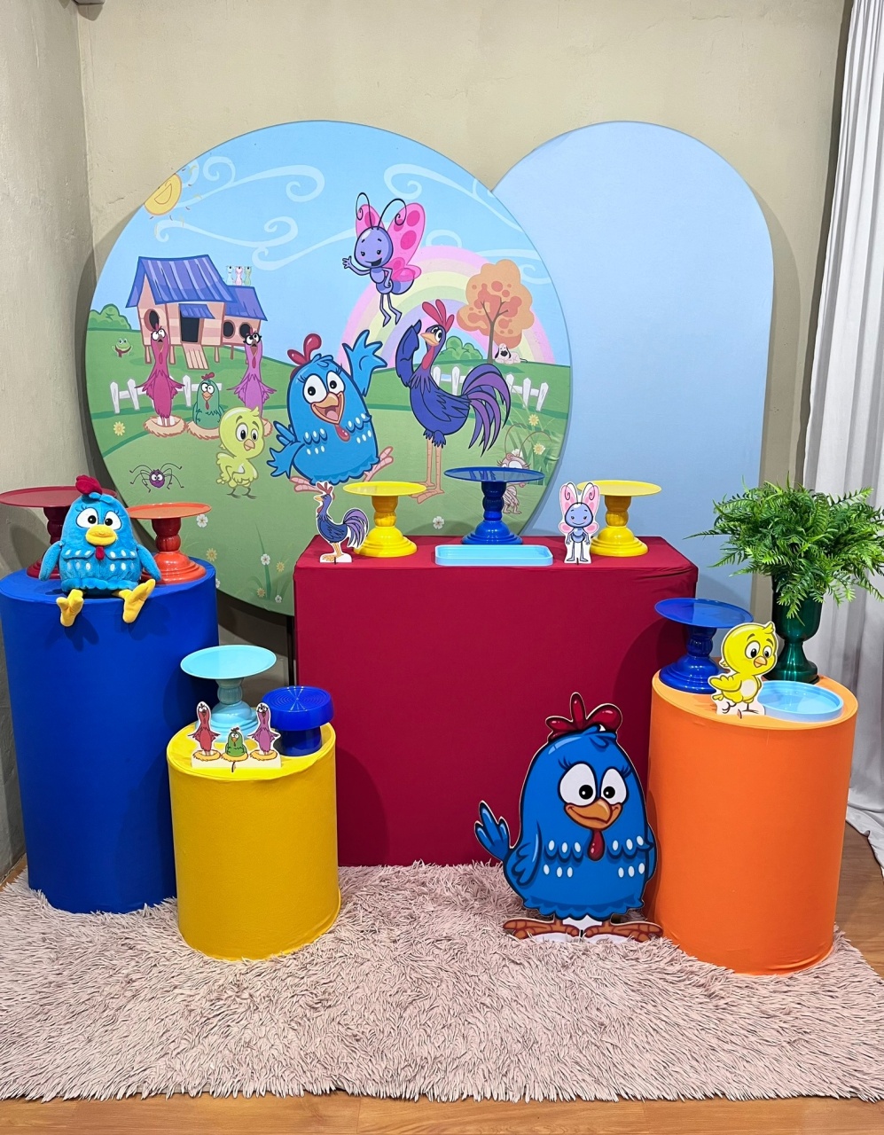 Galinha Pintadinha Menino - Festa Completa - Kit Festão - PEGUE E MONTE CATALAGO VEM FESTEJAR PALMAS