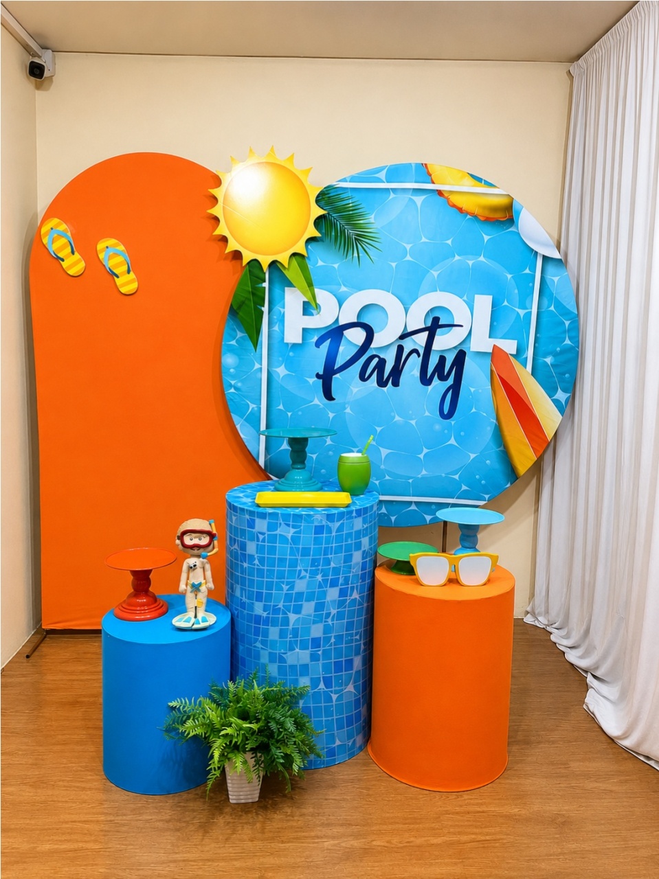 Pool Party Menino - Festa Completa - Kit Comemore - PEGUE E MONTE CATALAGO VEM FESTEJAR PALMAS
