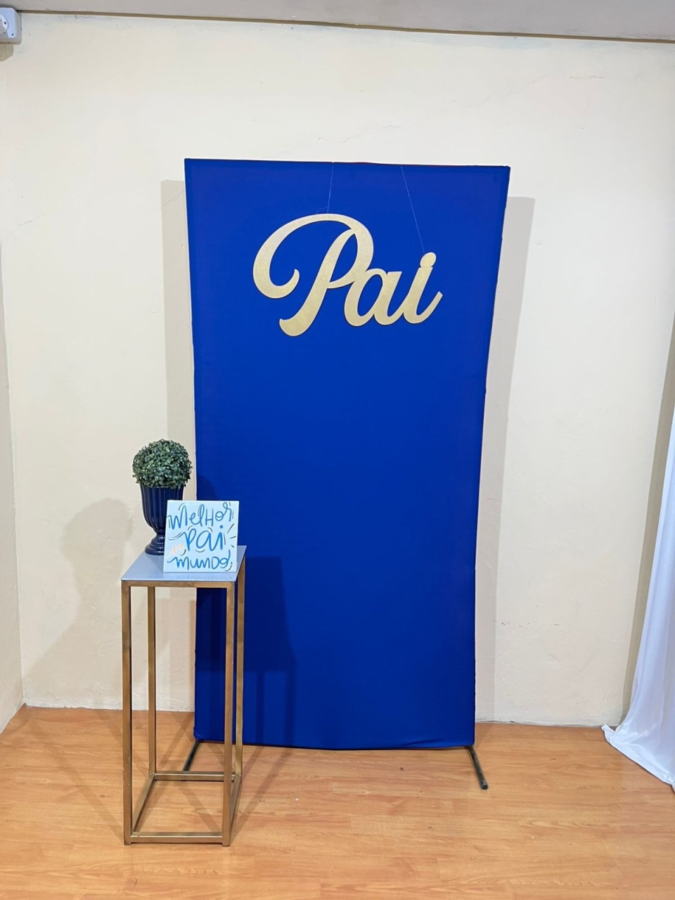 Cenário Dia dos Pais  - Azul  - PEGUE E MONTE CATALAGO VEM FESTEJAR PALMAS
