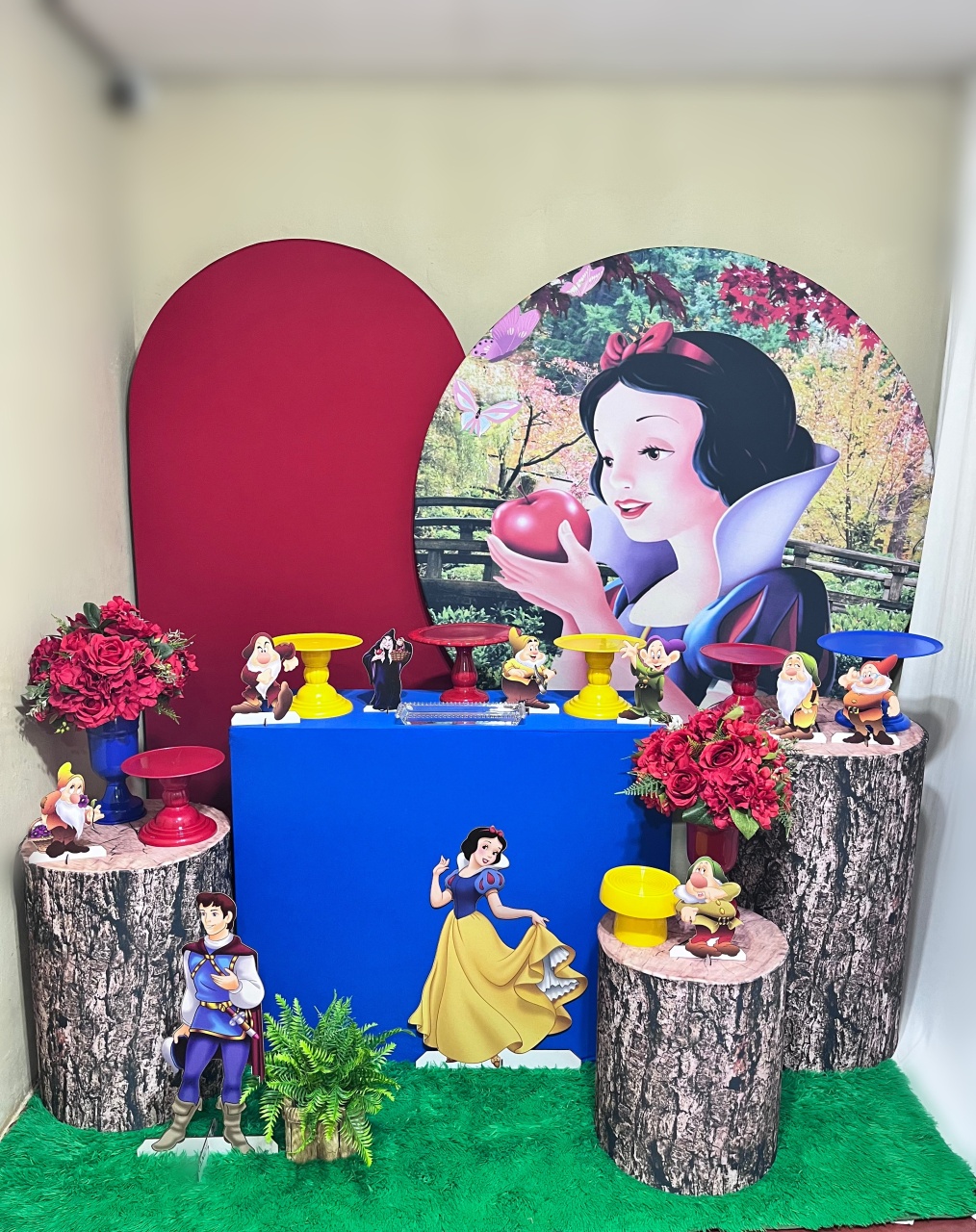 Branca de Neve - Festa Completa - Kit Festão  - PEGUE E MONTE CATALAGO VEM FESTEJAR PALMAS
