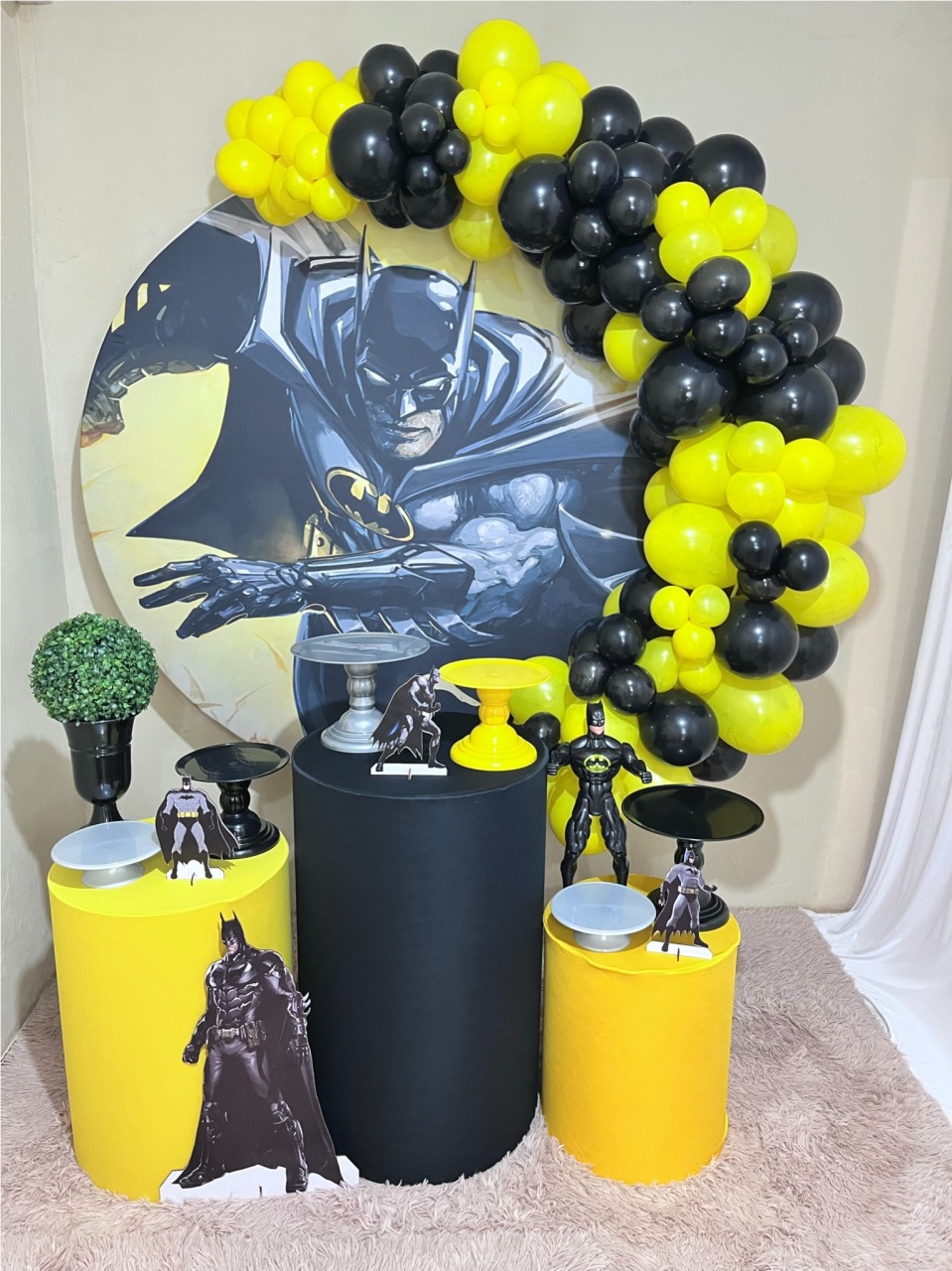 Batman - Festa Completa - Kit Festajar Com Balões - PEGUE E MONTE CATALAGO VEM FESTEJAR PALMAS