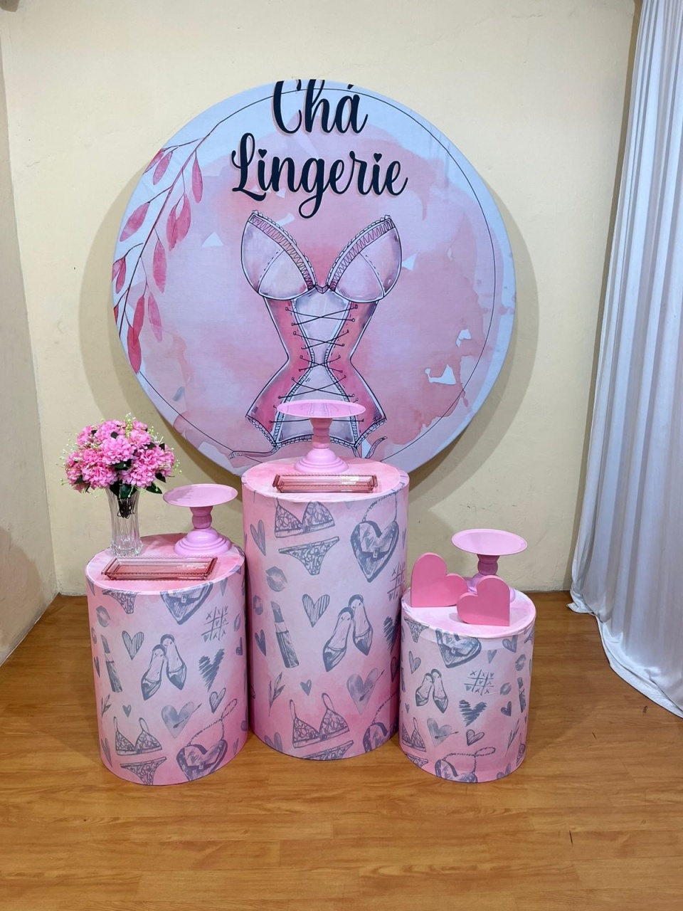 Cha de Lingerie - Festa Completa - Kit Festejar - PEGUE E MONTE CATALAGO VEM FESTEJAR PALMAS
