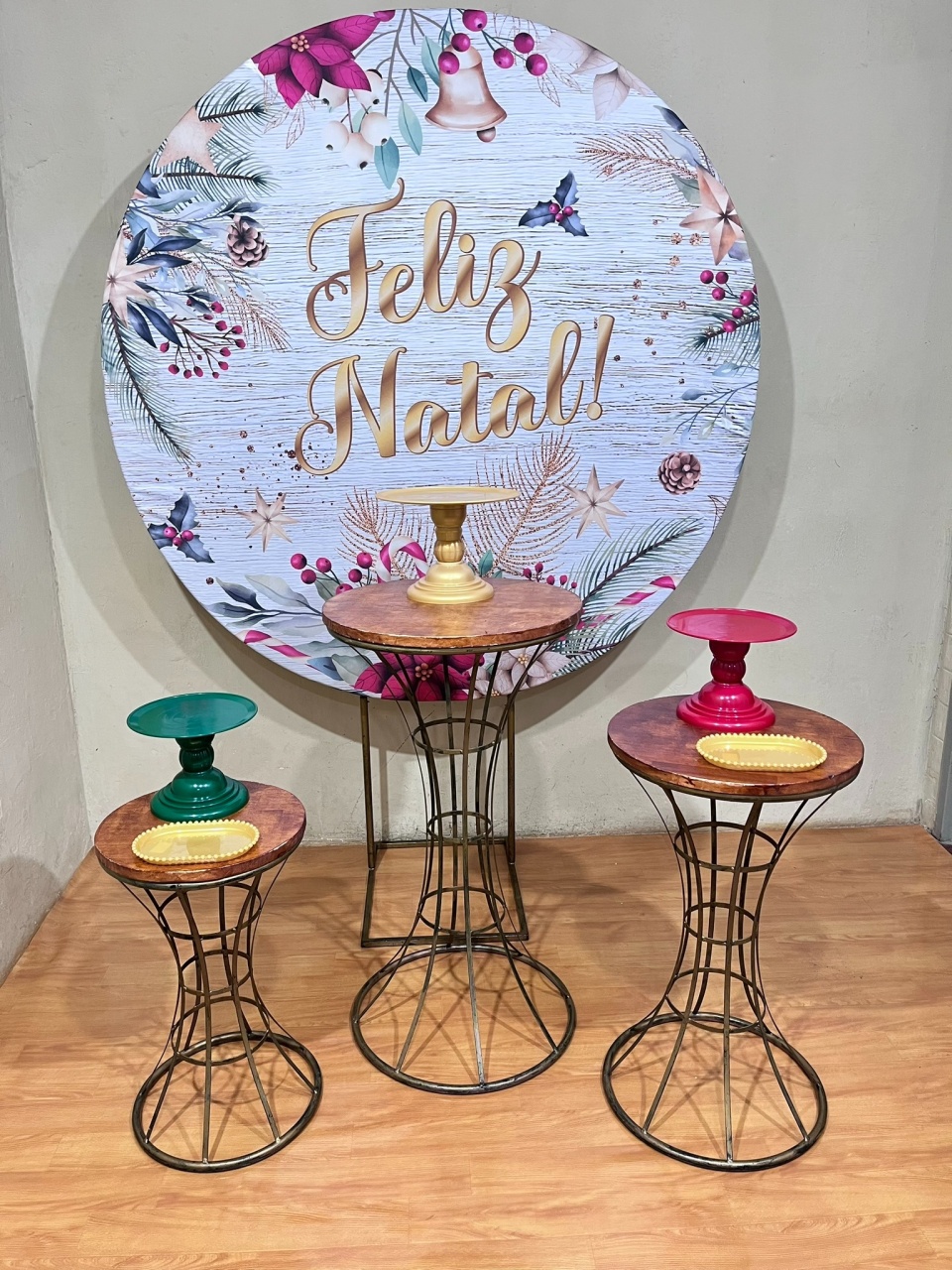 Decorações Natalinas - 2025  - Kit Parabéns - PEGUE E MONTE CATALAGO VEM FESTEJAR PALMAS