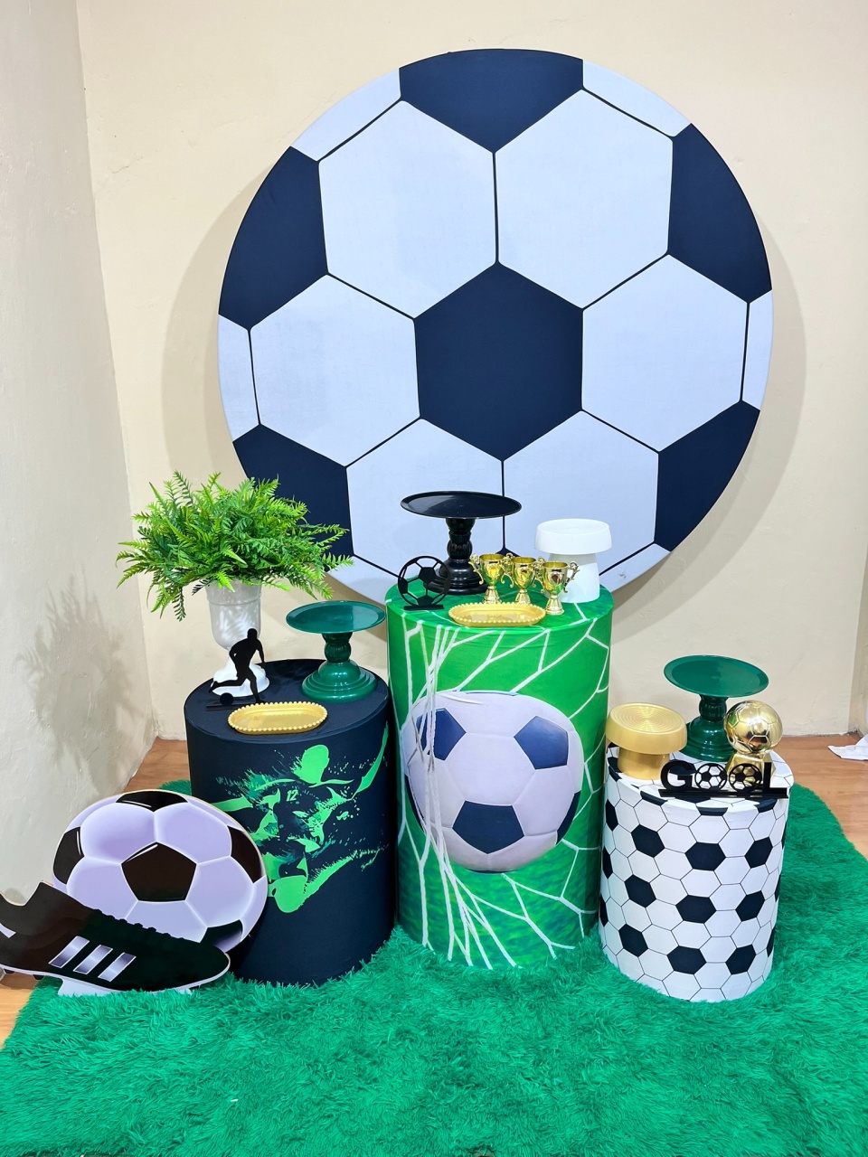 Futebol - Festa Completa  - Kit Festejar - PEGUE E MONTE CATALAGO VEM FESTEJAR PALMAS