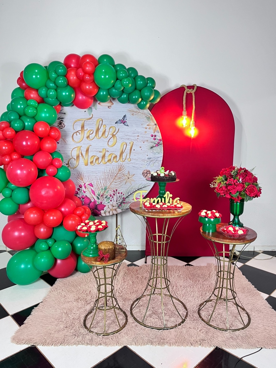 Decorações Natalinas - 2025  - Kit Comemore - PEGUE E MONTE CATALAGO VEM FESTEJAR PALMAS