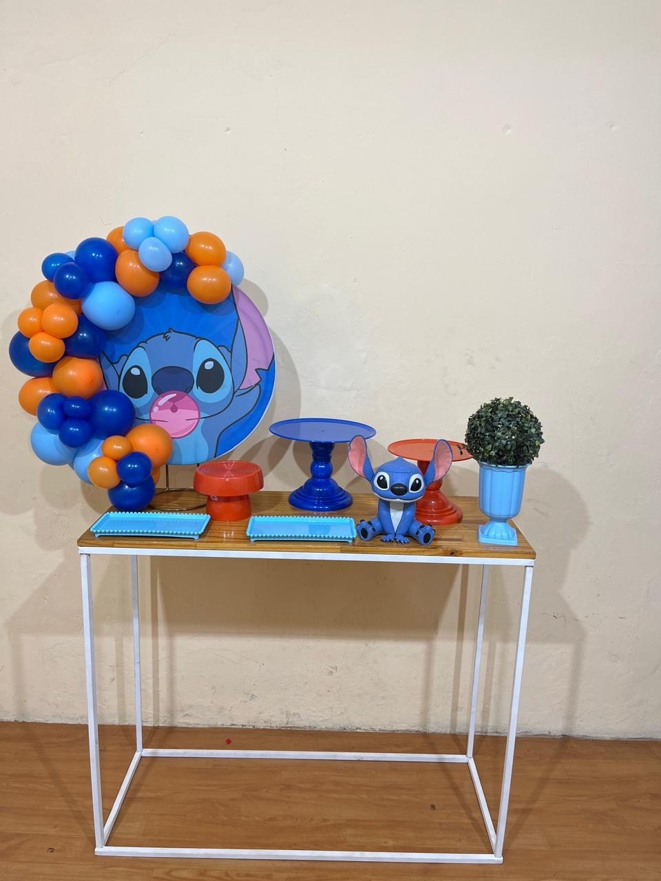Stitch 1 - Mini Festa - Kit Comemore  - PEGUE E MONTE CATALAGO VEM FESTEJAR PALMAS