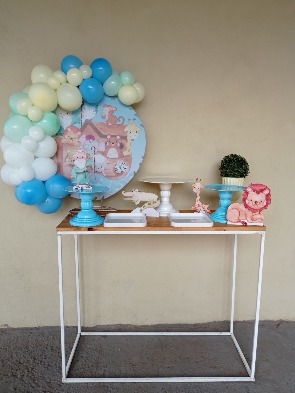 Arca de Noé - Mini Festa - Kit Comemore - PEGUE E MONTE CATALAGO VEM FESTEJAR PALMAS