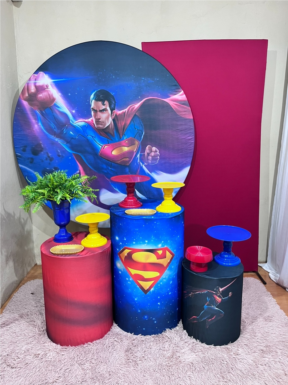 Super Homem - Festa Completa - Kit Comemore - PEGUE E MONTE CATALAGO VEM FESTEJAR PALMAS