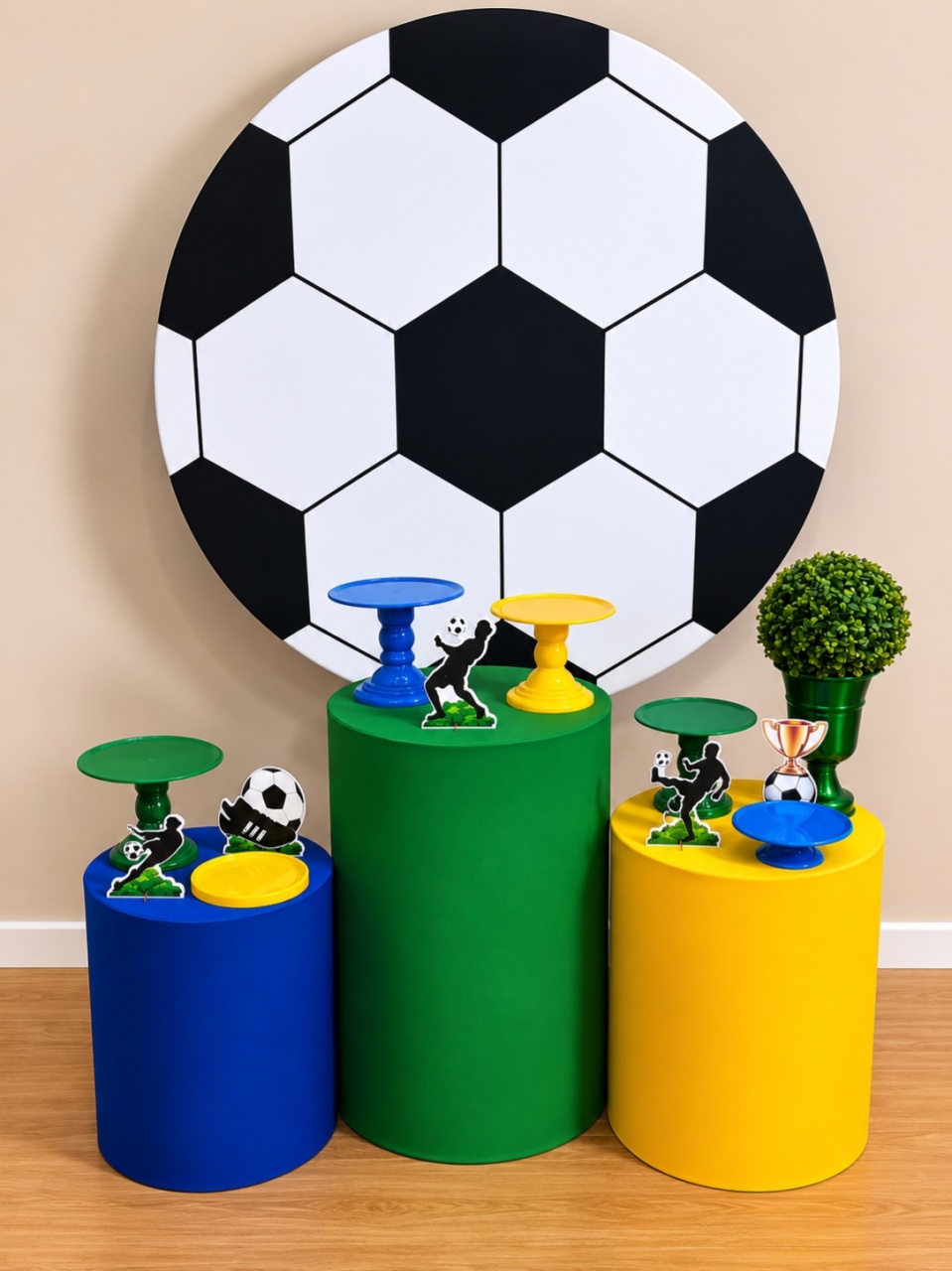 Bola - Copa Do Mundo Futebol - Festa Completa - Kit Festejar - PEGUE E MONTE CATALAGO VEM FESTEJAR PALMAS
