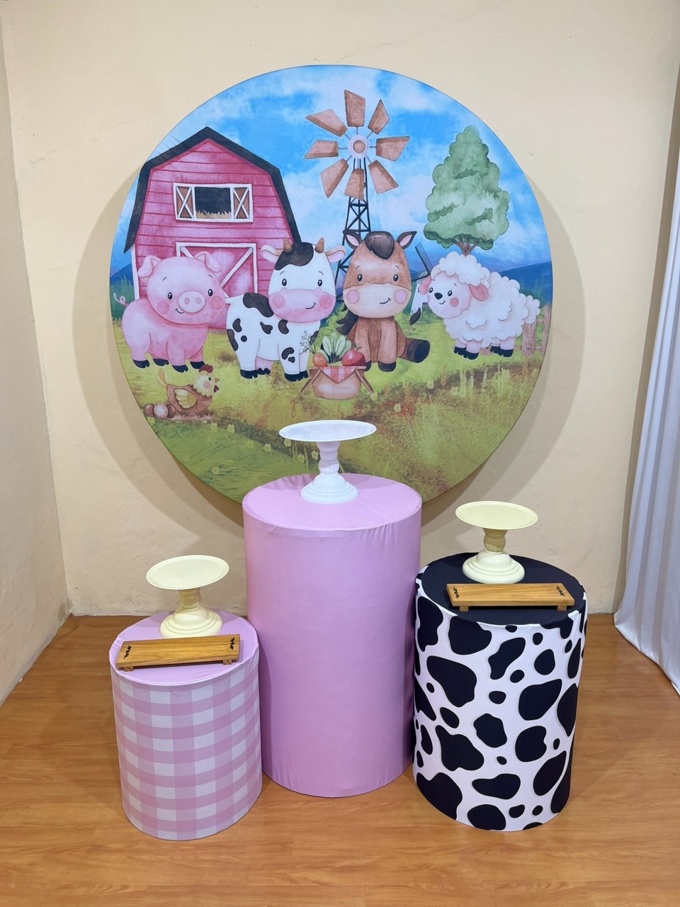 Fazendinha Menina - Festa Completa - Kit Parabéns - PEGUE E MONTE CATALAGO VEM FESTEJAR PALMAS