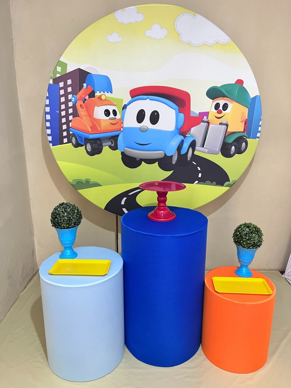 Leo E O Caminhão - Festa Completa  - Kit Parabéns - PEGUE E MONTE CATALAGO VEM FESTEJAR PALMAS
